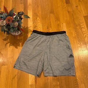 Adidas Men's Gray/Black Shorts - L - NWOT